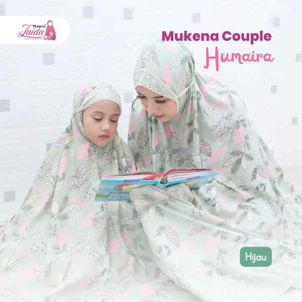 Mukena-Couple-Zaida-Series-Humaira-Hijau